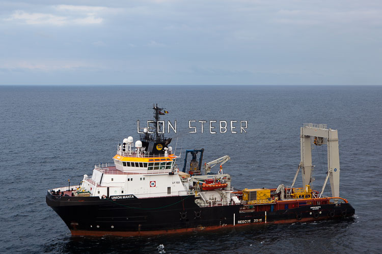 Stock image of the URS owned Union Manta vessel. The Union Manta is an anchor handling tug supply vessel.